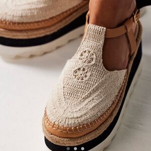 Free People morning in Mykonos Espadrille Platforms